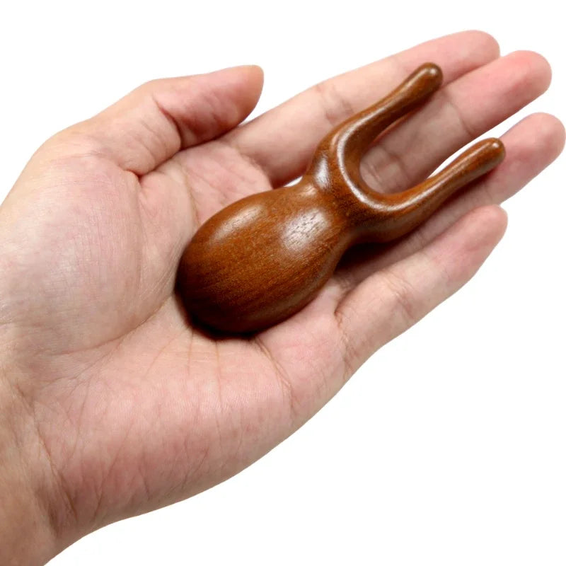 Natural Sandalwood Gua Sha Comb