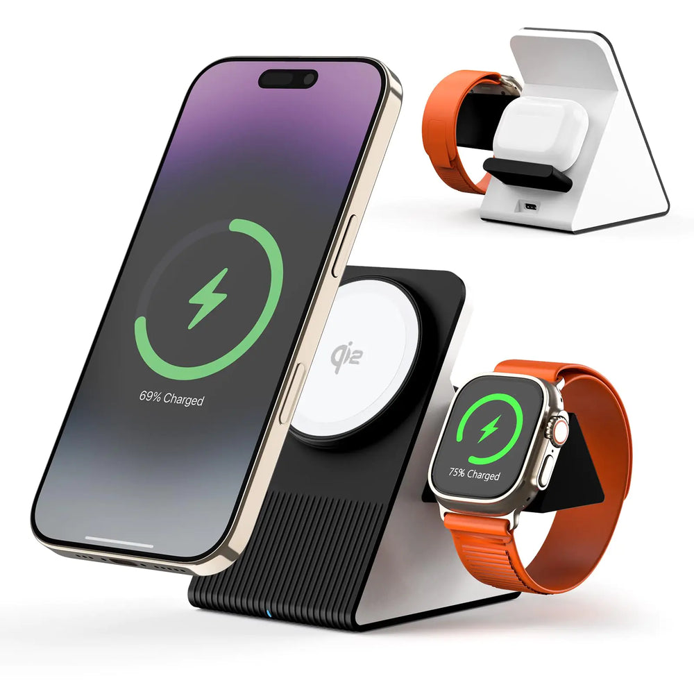 QI2 3-in-1 Wireless Charging Station