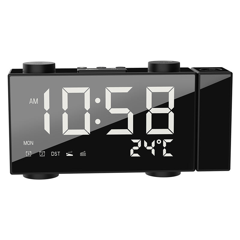 FM Radio Projection Alarm Clock
