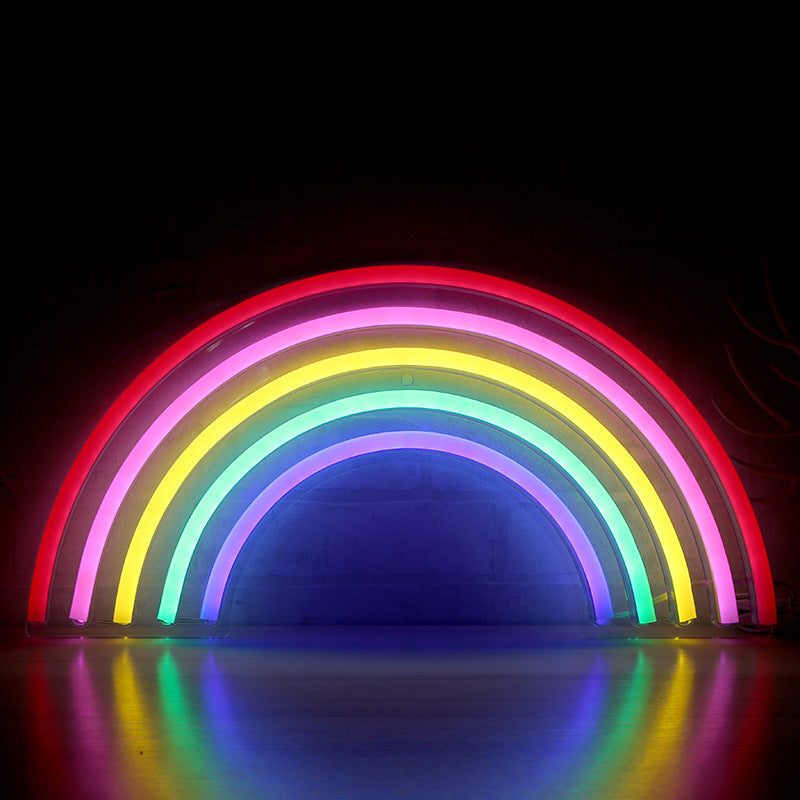 LED Neon Light with Acrylic Back Panel