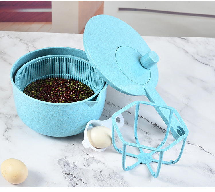 Multi-Functional Vegetable Spinner, Kitchen Dehydrator, and Fruit Salad Blender 🌿🥗