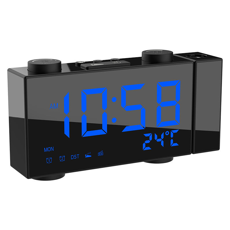 FM Radio Projection Alarm Clock