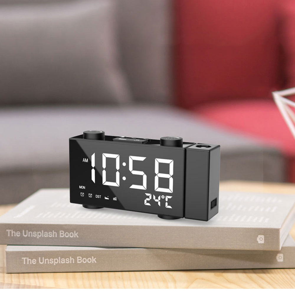 FM Radio Projection Alarm Clock