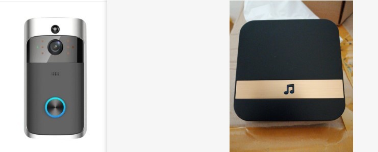 Wireless Video Camera Ringer Doorbell