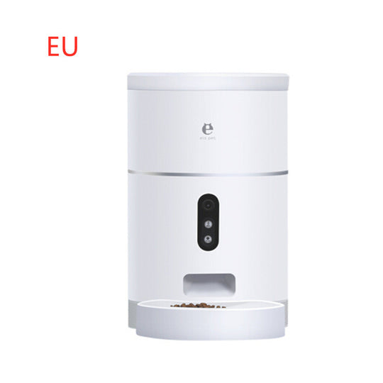 Smart Pet Feeder Bowl with Wide-Angle HD Camera
