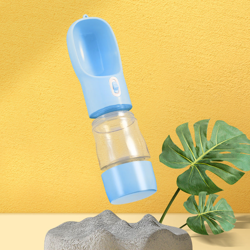 Portable Pet Dog Water Bottle &amp; Feeder Bowl
