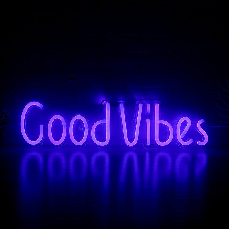 LED Neon Light with Acrylic Back Panel
