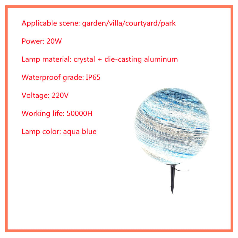 Solar Lawn Outdoor Waterproof Grass Earth Lamp 🌱💡