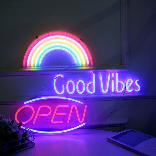 LED Neon Light with Acrylic Back Panel