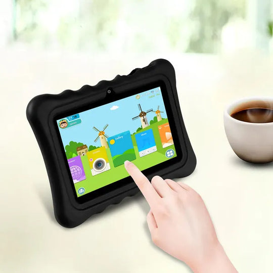 Shock-Resistant Silicone Snap-On Case with Built-In Stand