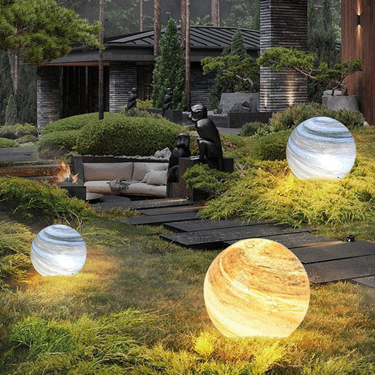 Solar Lawn Outdoor Waterproof Grass Earth Lamp 🌱💡
