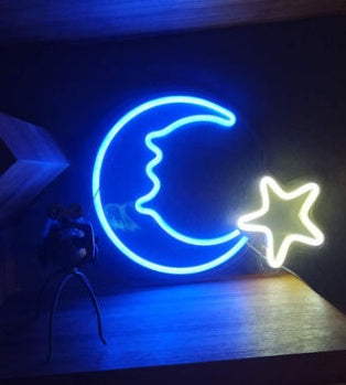 LED Neon Light with Acrylic Back Panel