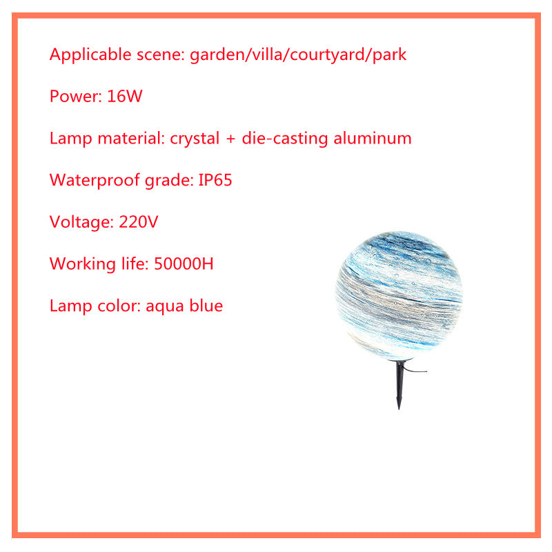 Solar Lawn Outdoor Waterproof Grass Earth Lamp 🌱💡