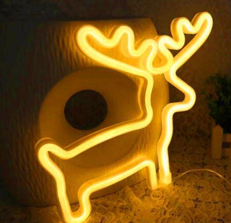 LED Neon Light with Acrylic Back Panel