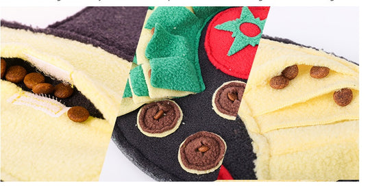 Wok Dish Puzzle Tibetan Food Dog Toy