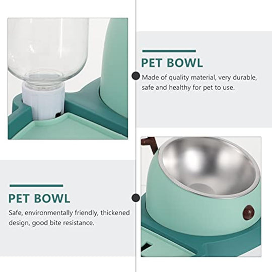 Slow Feeding Pet Bowl with Detachable Water Tray