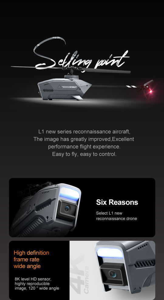 Remote Control Reconnaissance 8K Aerial Photography UAV 🌍🚁