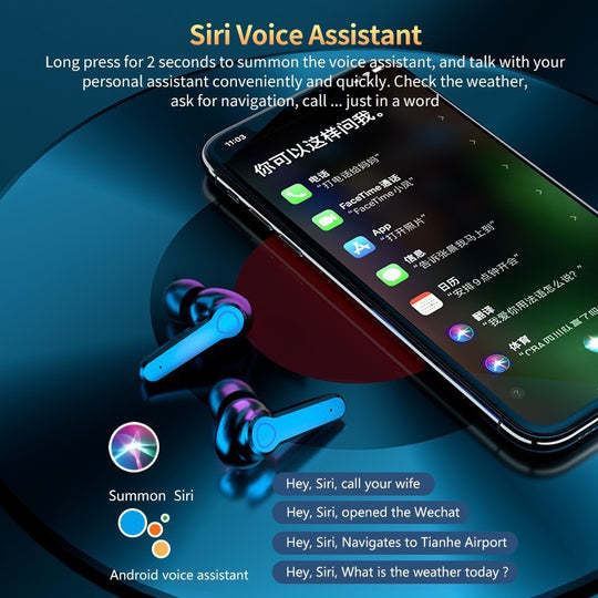 Digital Display Sport Wireless Headphones
