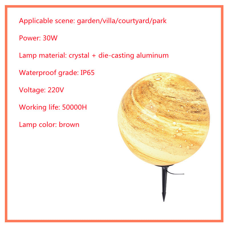 Solar Lawn Outdoor Waterproof Grass Earth Lamp 🌱💡