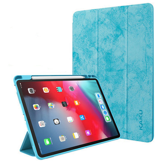 Premium Leather Tablet Case with Built-In Pen Slot