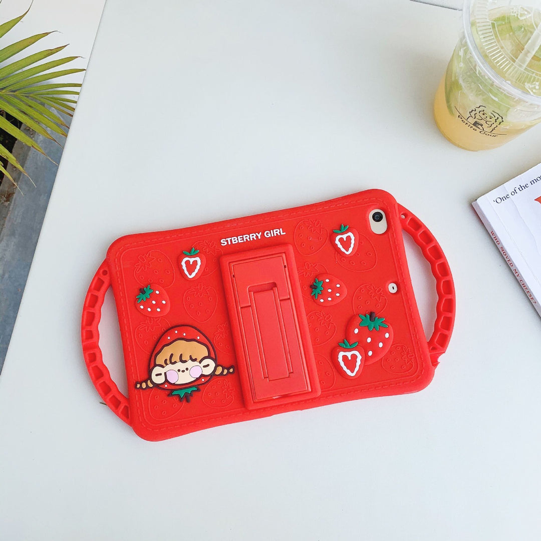 Strawberry Girl iPad Case