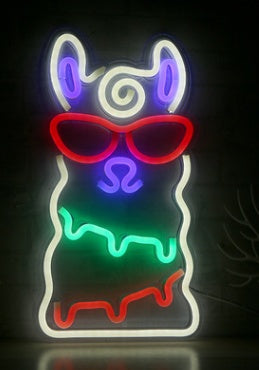 LED Neon Light with Acrylic Back Panel