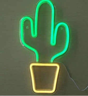 LED Neon Light with Acrylic Back Panel