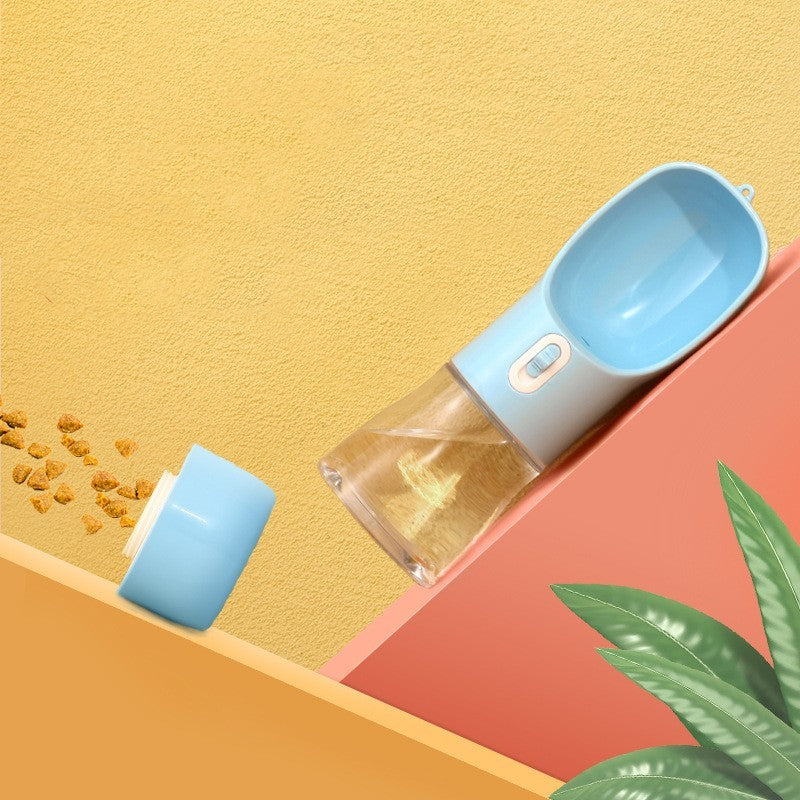 Portable Pet Dog Water Bottle &amp; Feeder Bowl