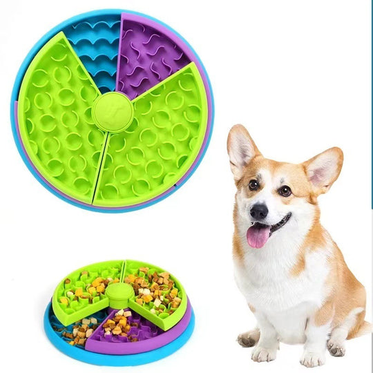 Slow Food Bowl with Puzzle Feeder