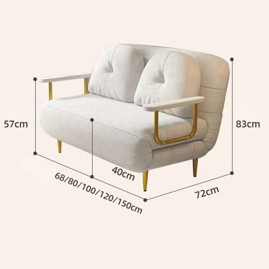 Home Folding Sofa Bed Can Be Used For Both Balcony Living Room Small Apartment Multifunctional Study Single Bed Push-Pull