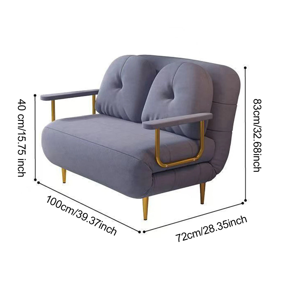 Home Folding Sofa Bed Can Be Used For Both Balcony Living Room Small Apartment Multifunctional Study Single Bed Push-Pull