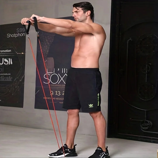 11PCS TPE Resistance Bands Set