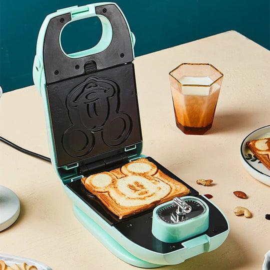 Commercial Electric 220V waffle maker machine cake oven Electric Baking Pan Double-sided Heating crepe maker cake Pancake maker