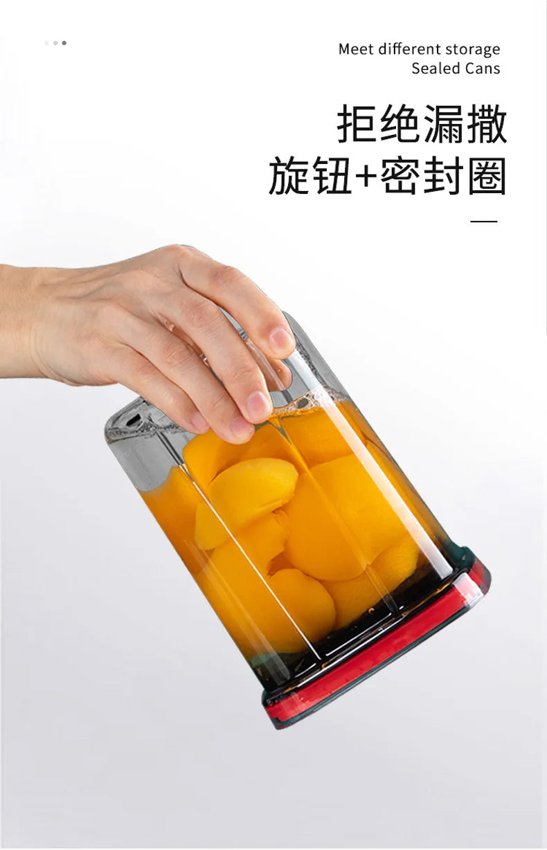 Plastic Food Storage Container with Lid