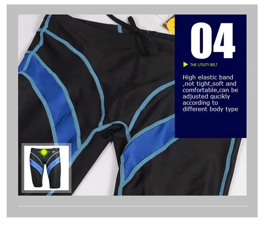 Yingfa FINA Approved Chlorine-Resistant Racing Swim Jammers