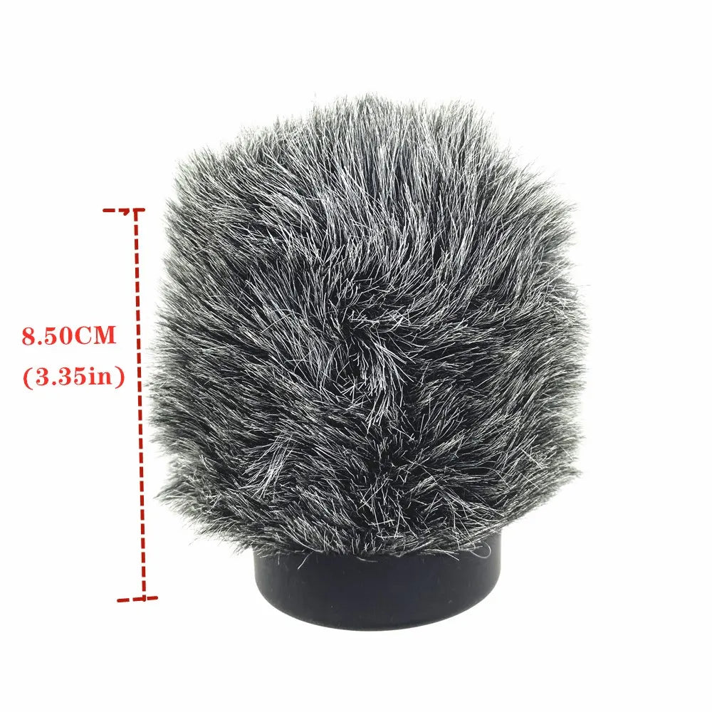 Dead cat Slip-on windshield Integral Microphones fur cover For Interview Microphone Outdoor Shooting Mic Furry Windshield Cover