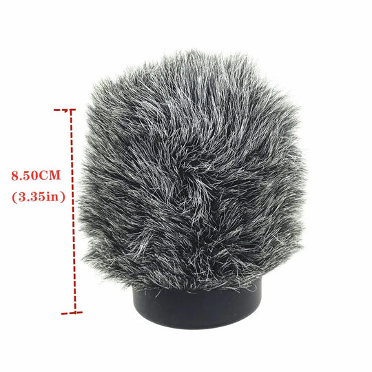 Dead cat Slip-on windshield Integral Microphones fur cover For Interview Microphone Outdoor Shooting Mic Furry Windshield Cover