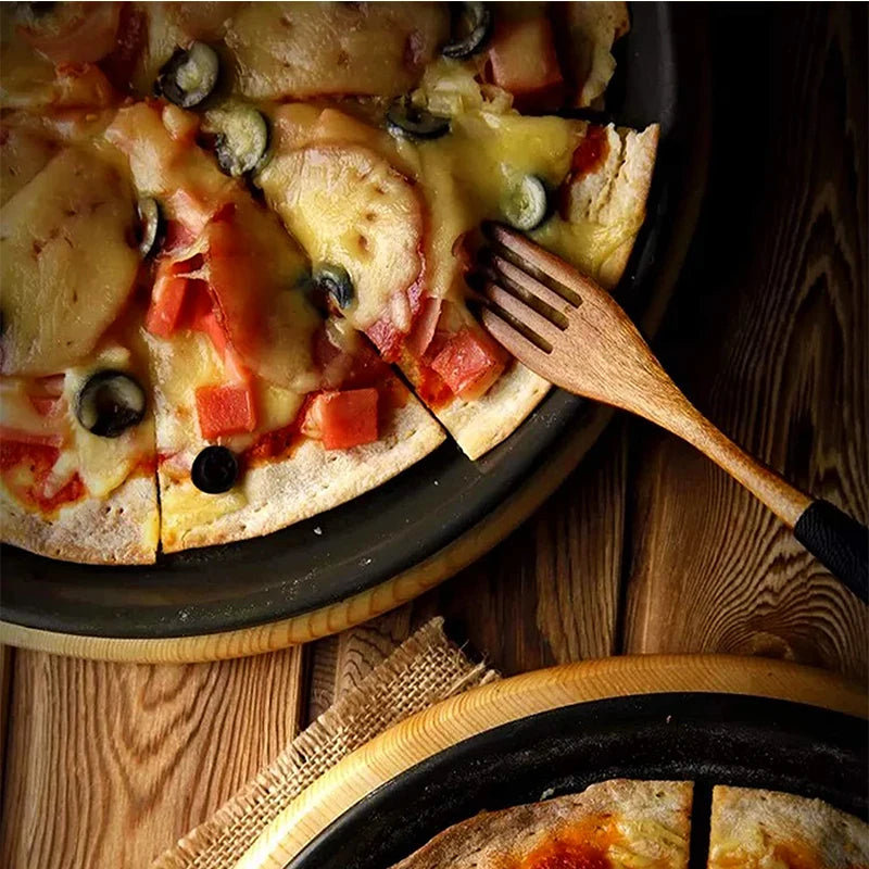 Nonstick Carbon Steel Pizza Crisper Tray