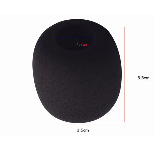 Foam Microphone Windscreen for Rode VideoMicro condenser microphones- as a pop filter for the microphones