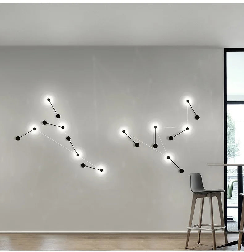 Simply PostModern Wall Lamp Living Room Bedroom Bedside Creative Light Aisle Hotel Exhibition Hall Corridor Lighting Led Lamps