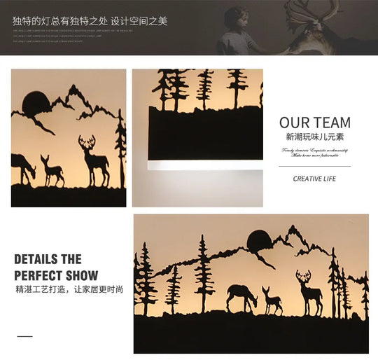 Lamp Decoration Sonce Wall Light Indoor Lighting For Living room Bedroom Bedside Light Black Wandlamp Lustre