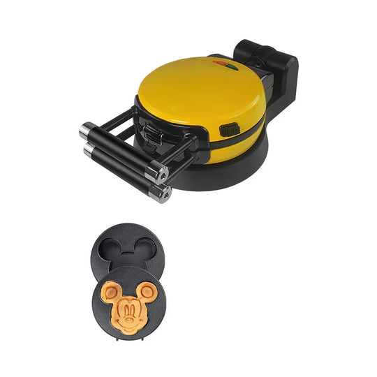Commercial Electric 220V waffle maker machine cake oven Electric Baking Pan Double-sided Heating crepe maker cake Pancake maker