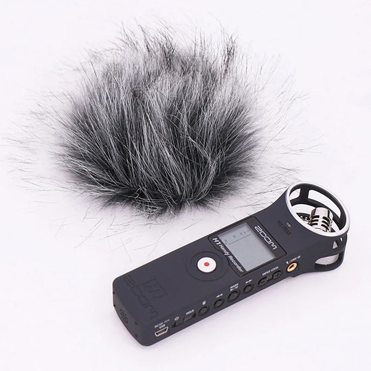 Zoom H1 H1N Handy Deadcat WindShield Furry Windscreen Muff for Recording Microphone Accessories Cover Noise Cancelling Stereo