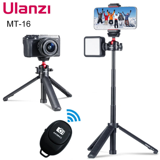 Cold Shoe Ball Head, 1/4'' Mini Selfie Stick Holder, DSLR Mount Bracket
