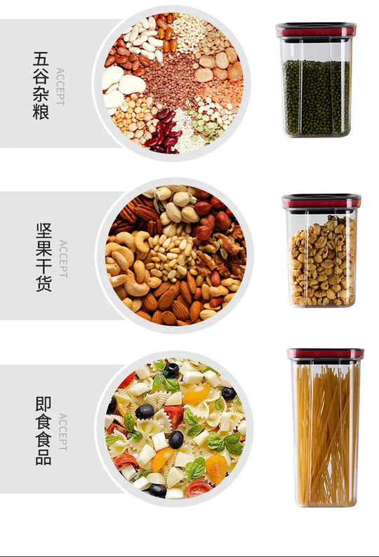 Plastic Food Storage Container with Lid