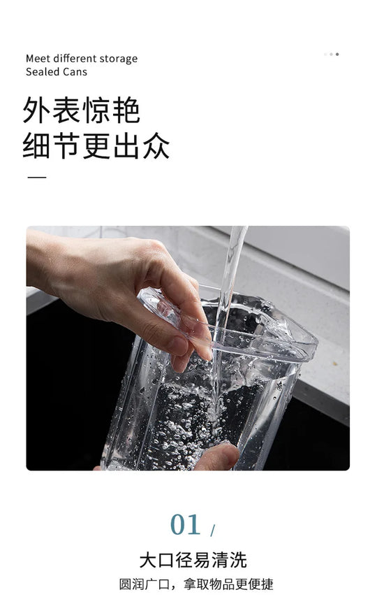 Plastic Food Storage Container with Lid