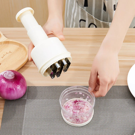 Durable Multifunction Manual Onion Chopper Garlic Crusher Pressing Food Cutter Vegetable Slicer Peeler Mincer Kitchen Tools
