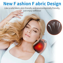 Load image into Gallery viewer, Massage Pillow for Head Relax Electric Shoulder Back Shiatsu Neck Massage,3 speed
