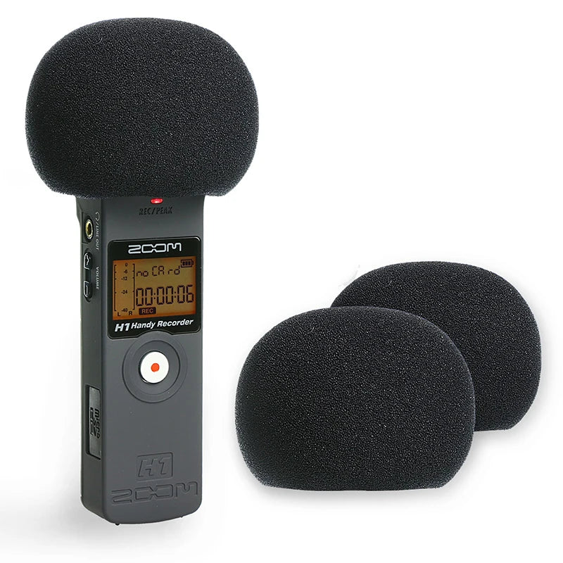Zoom H1 H1N Handy Deadcat WindShield Furry Windscreen Muff for Recording Microphone Accessories Cover Noise Cancelling Stereo