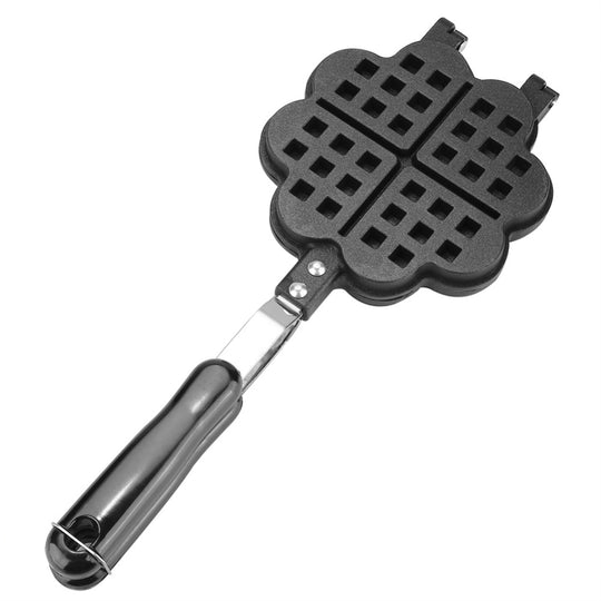Kitchen Non-Stick Waffles Maker Machine Baking Mold Pan Bubble Egg Cake Oven Breakfast Waffle Machine Cake Maker Gas Stove Use
